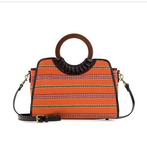 Patricia Nash Lyon Satchel Crossbody - Safor